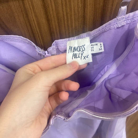 Princess Polly Lavender XS Mini Dress - Picture 4 of 4